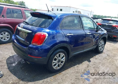 2016 Fiat 500X Easy from USA, damaged, VIN ZFBCFYBT0GP337641